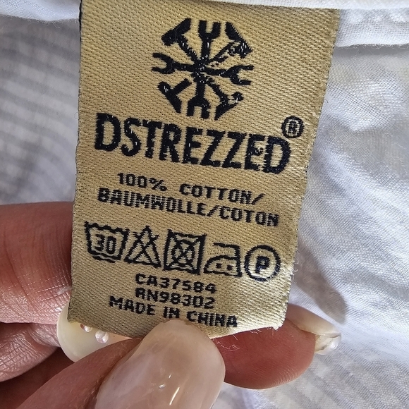 Men's DSTREZZED button down - Picture 8 of 10